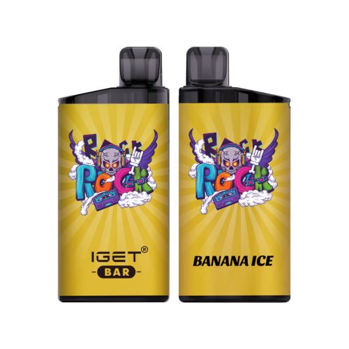 Banana Ice IGET Bar flavour