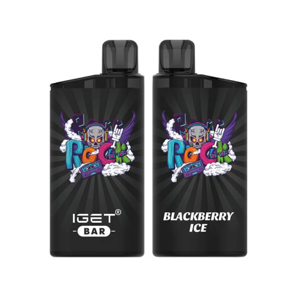 Blackberry Ice IGET Bar flavour