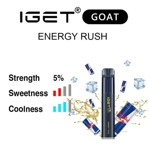 Energy Rush IGET Goat flavour