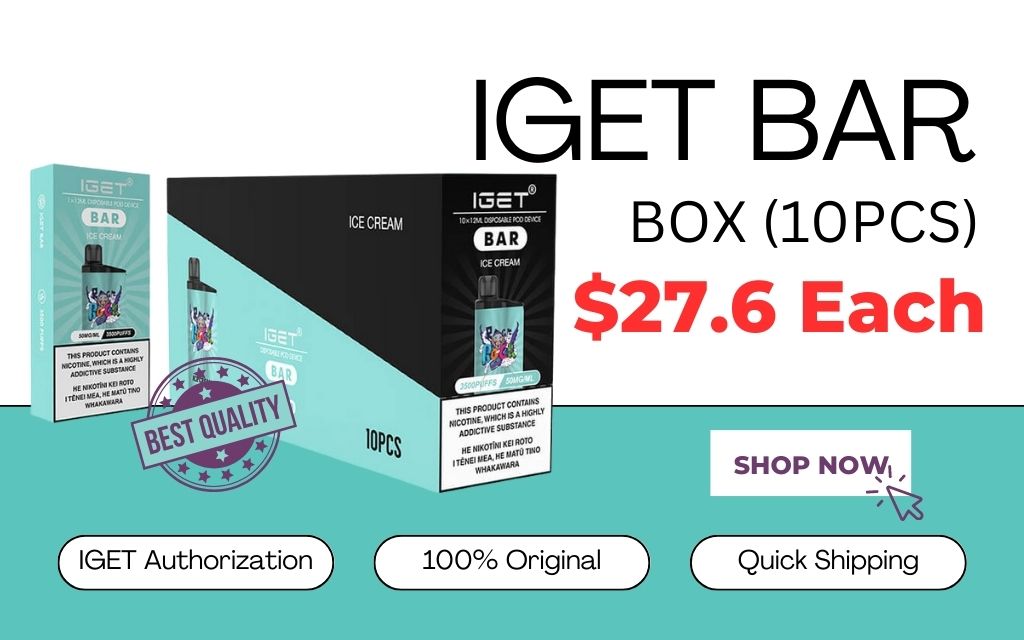 IGET Bar Box Australia - each as low as $27.6