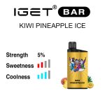 Kiwi Pineapple Ice IGET Bar flavour review