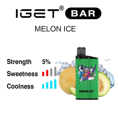 Melon Ice IGET Bar flavour review