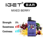 Mixed Berry IGET Bar flavour review