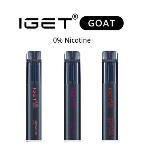 nicotine free IGET Goat bundle 3pcs - free shipping