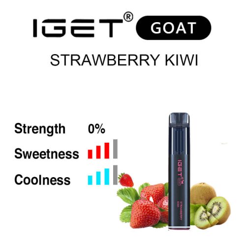 nicotine free Strawberry Kiwi IGET Goat flavour