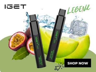 Passion Fruit Melon Ice IGET Legend flavours review in 2023