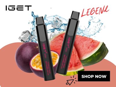 Passion Fruit Watermelon Ice IGET Legend flavours review in 2023