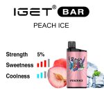 Peach Ice IGET Bar flavour review
