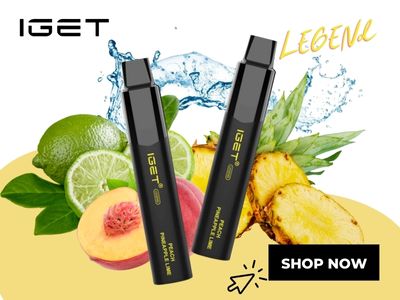 Peach Pineapple Lime IGET Legend flavours review in 2023