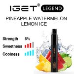 Pineapple Watermelon Lemon Ice IGET Legend flavour