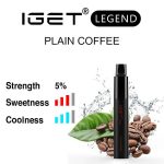 Plain Coffee IGET Legend flavour