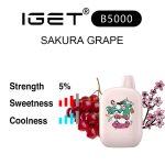 Sakura Grape IGET B5000 flavour
