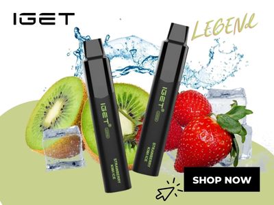 Strawberry Kiwi Ice IGET Legend flavours review in 2023