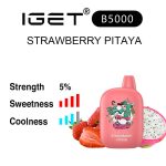 Strawberry Pitaya IGET B5000 flavour