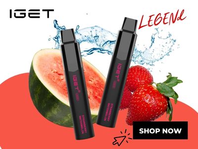 Strawberry Watermelon IGET Legend flavours review in 2023