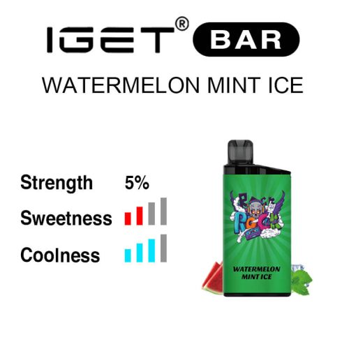 Watermelon Mint Ice IGET Bar flavour review
